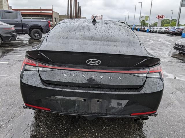 used 2022 Hyundai Elantra car, priced at $18,900