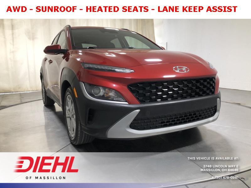 used 2022 Hyundai Kona car, priced at $17,600