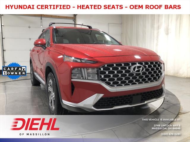 used 2022 Hyundai Santa Fe car, priced at $22,000