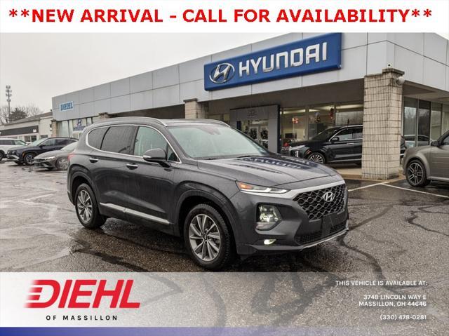 used 2020 Hyundai Santa Fe car, priced at $17,866