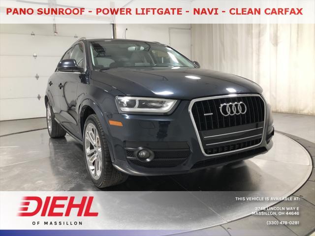 used 2015 Audi Q3 car, priced at $12,297