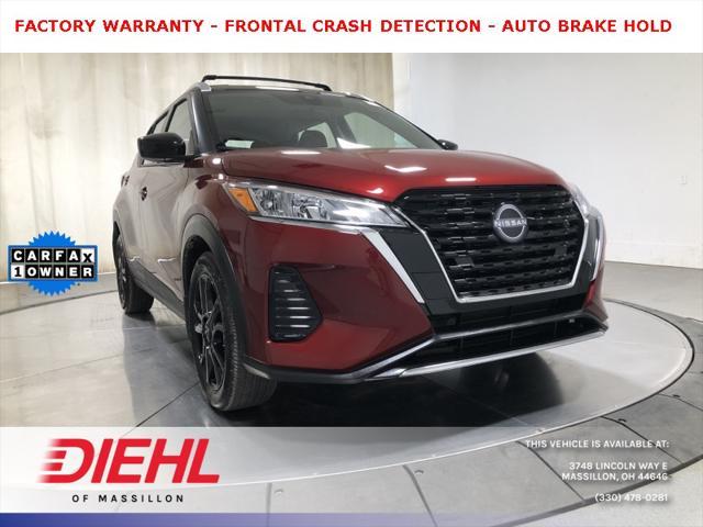 used 2024 Nissan Kicks car, priced at $20,700