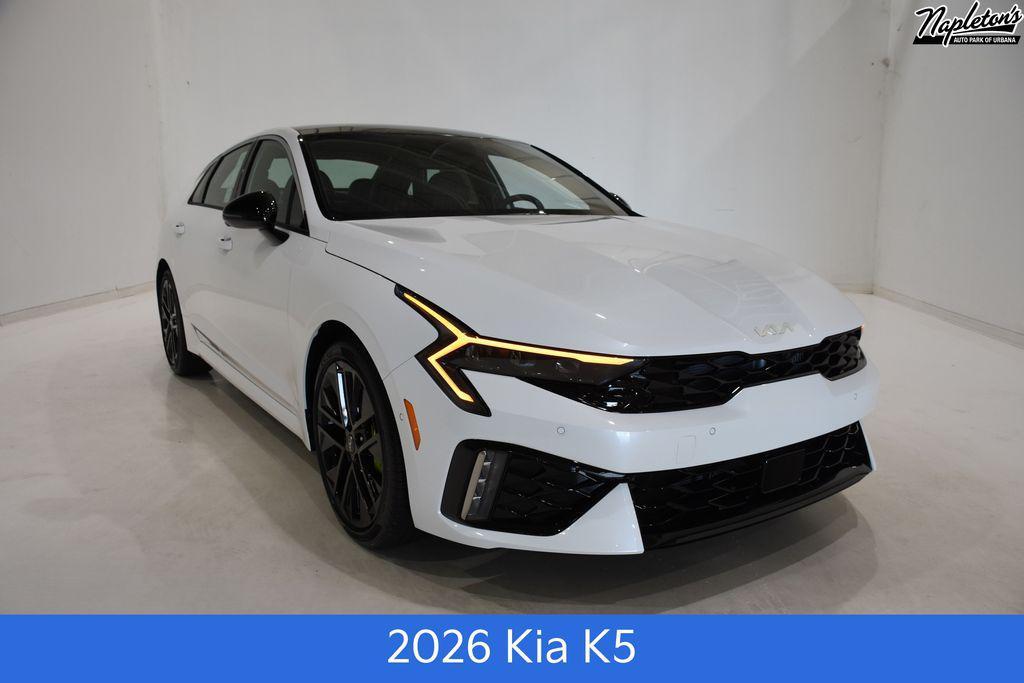 new 2026 Kia K5 car, priced at $38,056