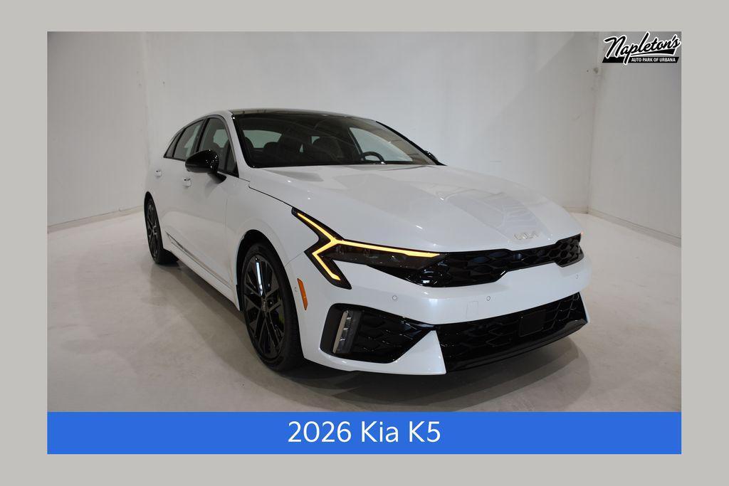 new 2026 Kia K5 car, priced at $38,056