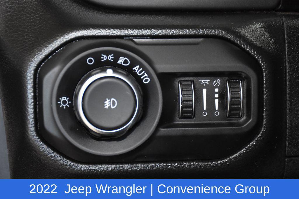 used 2022 Jeep Wrangler car, priced at $33,900