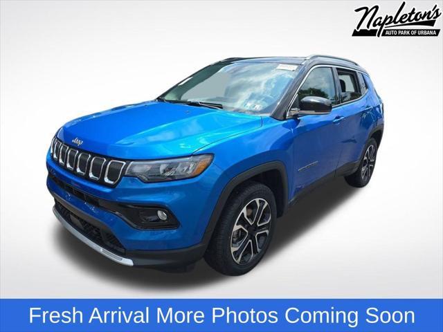 used 2022 Jeep Compass car, priced at $23,990