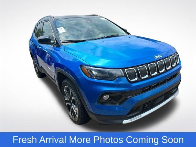 used 2022 Jeep Compass car, priced at $23,990