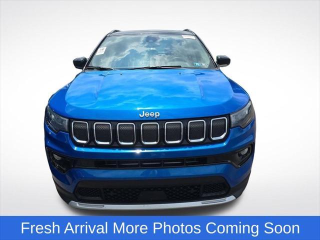 used 2022 Jeep Compass car, priced at $23,990