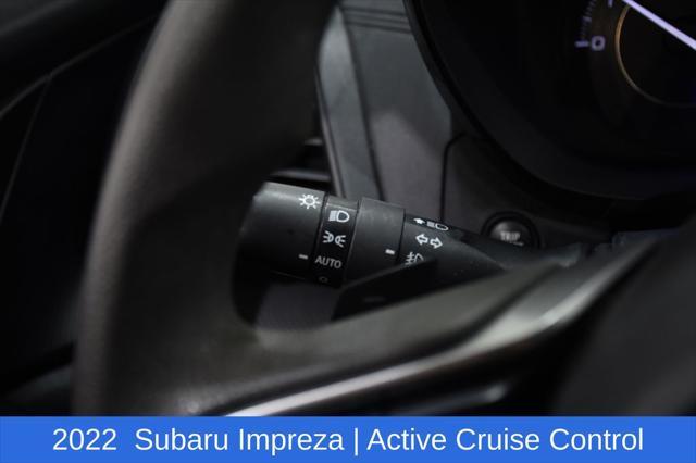 used 2022 Subaru Impreza car, priced at $19,599