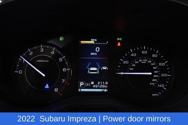 used 2022 Subaru Impreza car, priced at $19,599