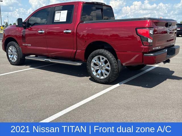 used 2021 Nissan Titan car, priced at $36,594