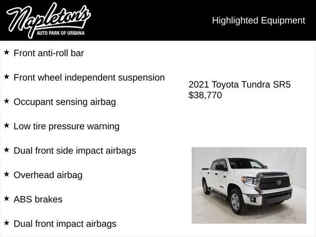 used 2021 Toyota Tundra car, priced at $38,770