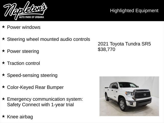 used 2021 Toyota Tundra car, priced at $38,770