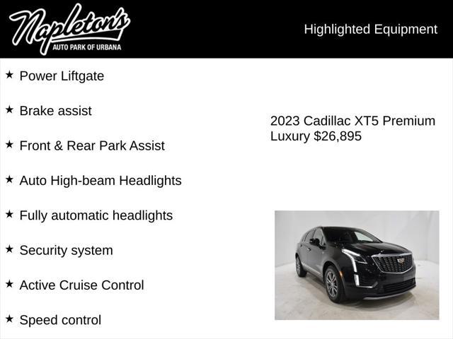 used 2023 Cadillac XT5 car, priced at $26,895