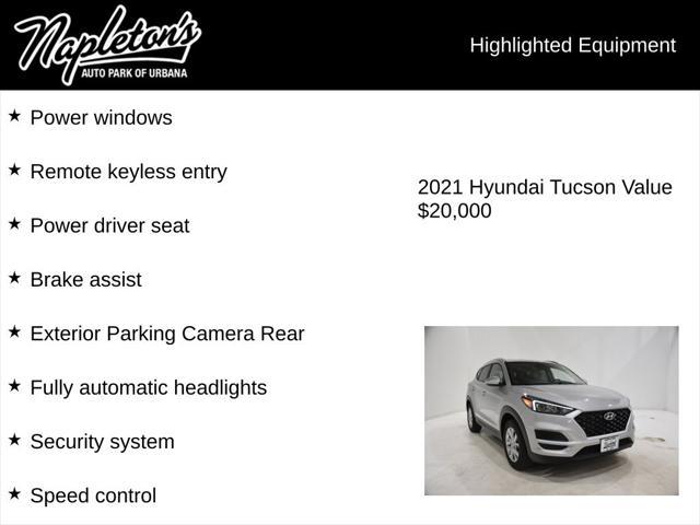 used 2021 Hyundai Tucson car, priced at $20,000