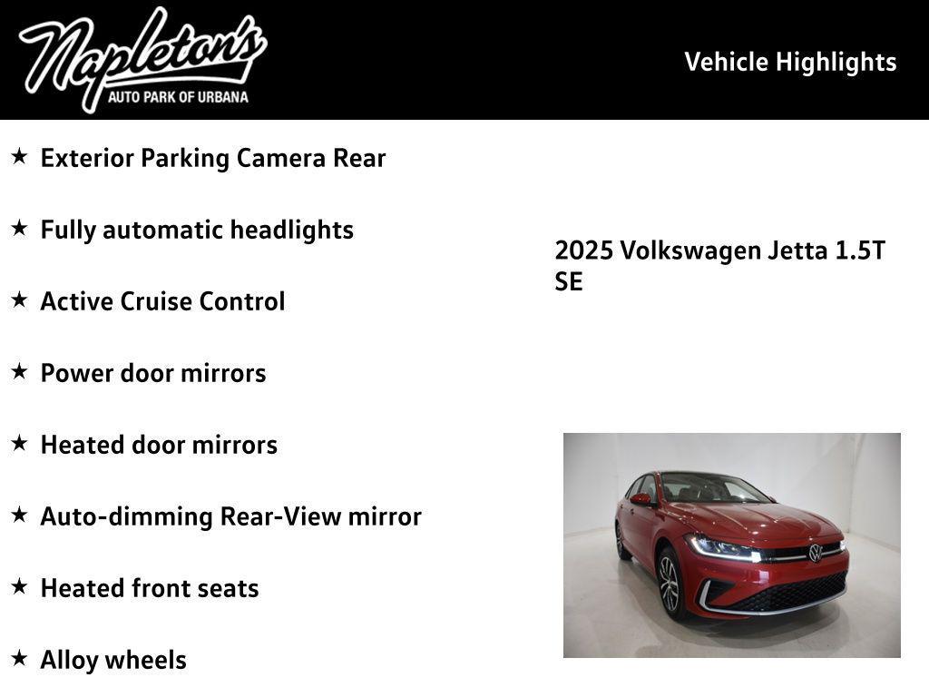 new 2025 Volkswagen Jetta car, priced at $27,801