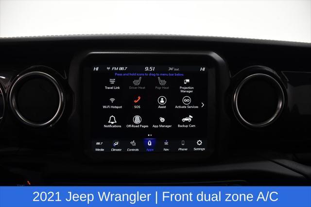 used 2021 Jeep Wrangler Unlimited car, priced at $31,950