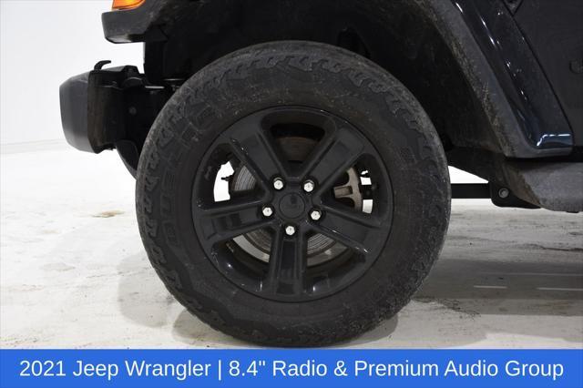 used 2021 Jeep Wrangler Unlimited car, priced at $31,950