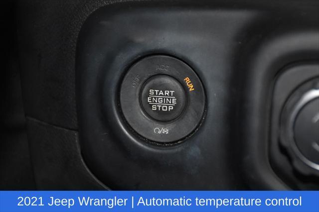 used 2021 Jeep Wrangler Unlimited car, priced at $31,950