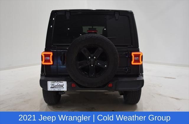 used 2021 Jeep Wrangler Unlimited car, priced at $31,950