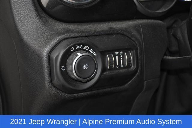 used 2021 Jeep Wrangler Unlimited car, priced at $31,950