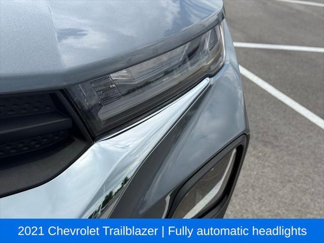 used 2021 Chevrolet TrailBlazer car, priced at $17,496