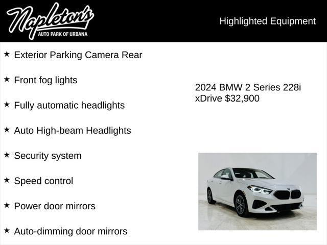 used 2024 BMW 228 Gran Coupe car, priced at $32,900