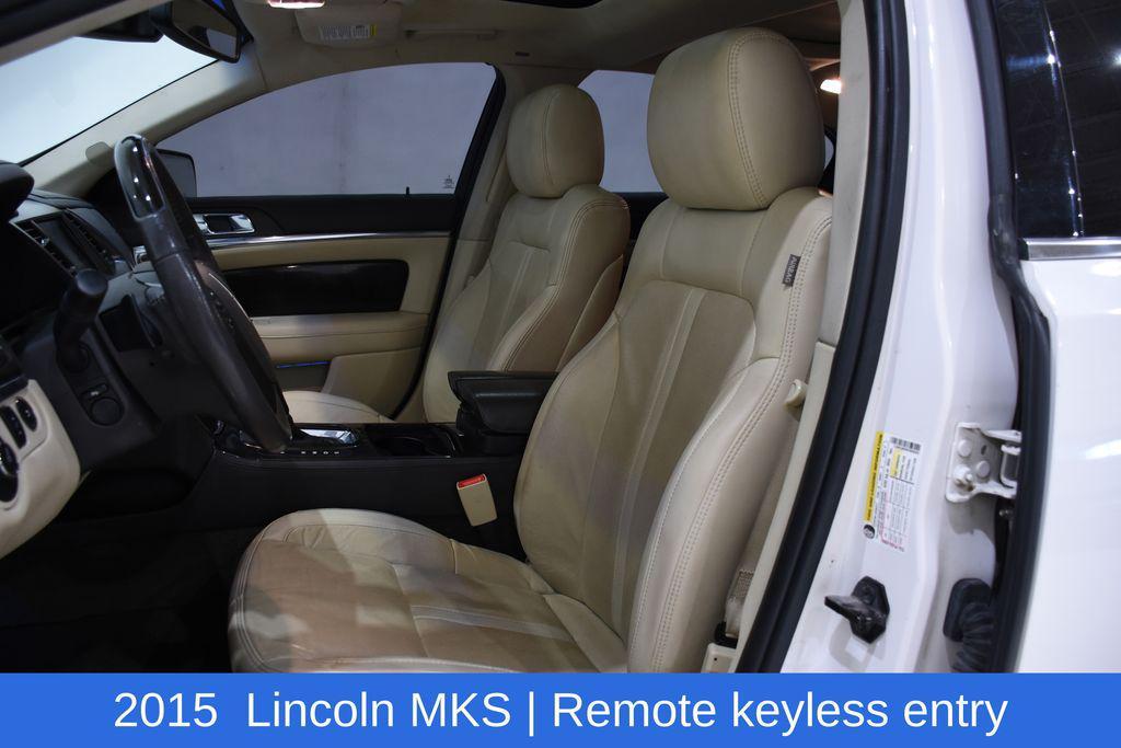 used 2015 Lincoln MKS car, priced at $10,000