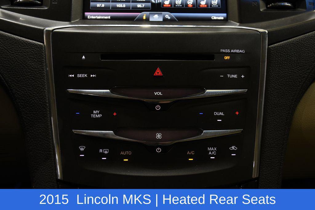 used 2015 Lincoln MKS car, priced at $10,000