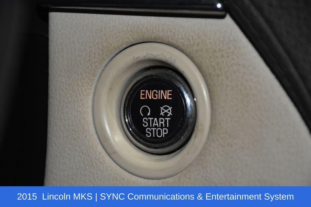 used 2015 Lincoln MKS car, priced at $10,000