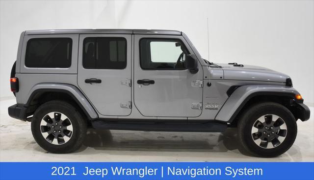 used 2021 Jeep Wrangler Unlimited car, priced at $32,092