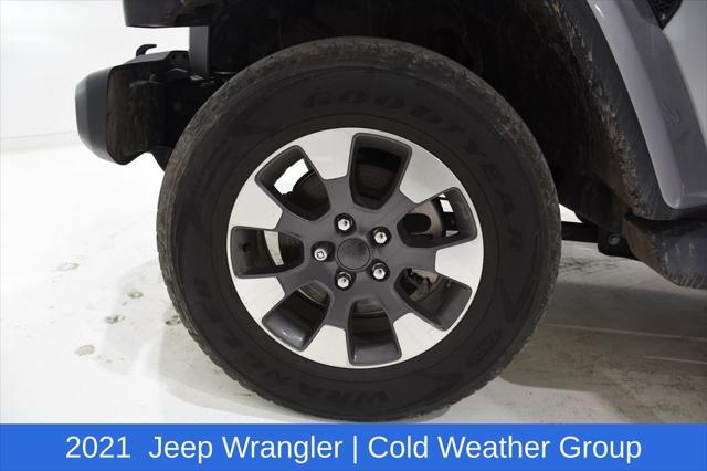 used 2021 Jeep Wrangler Unlimited car, priced at $32,092