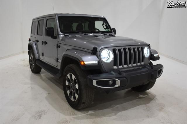 used 2021 Jeep Wrangler Unlimited car, priced at $32,092