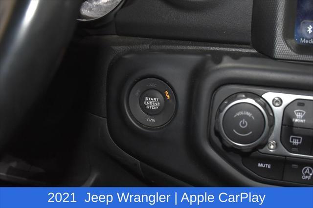 used 2021 Jeep Wrangler Unlimited car, priced at $32,092