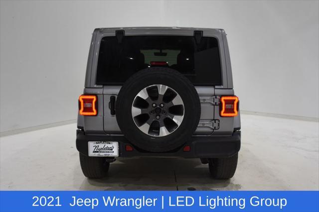 used 2021 Jeep Wrangler Unlimited car, priced at $32,092