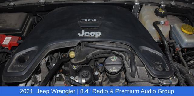 used 2021 Jeep Wrangler Unlimited car, priced at $32,092