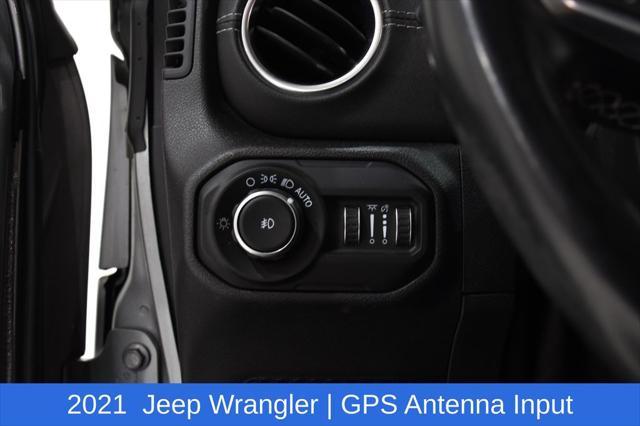 used 2021 Jeep Wrangler Unlimited car, priced at $32,092