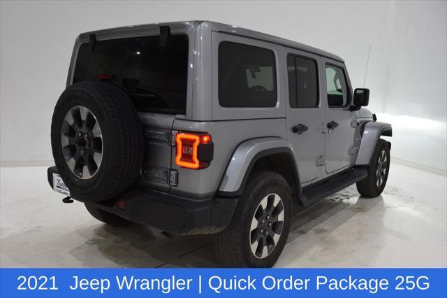 used 2021 Jeep Wrangler Unlimited car, priced at $32,092