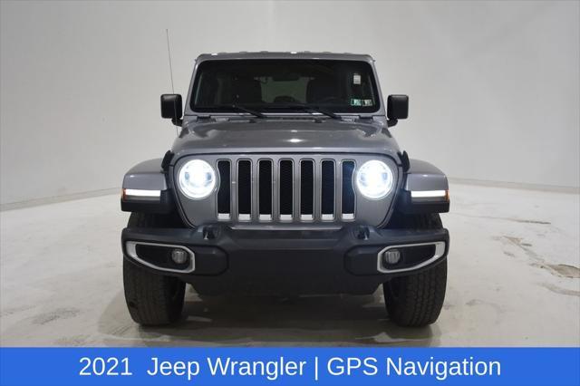 used 2021 Jeep Wrangler Unlimited car, priced at $32,092