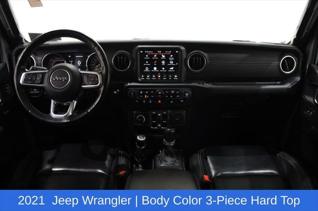 used 2021 Jeep Wrangler Unlimited car, priced at $32,092