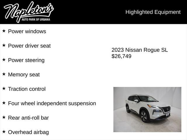 used 2023 Nissan Rogue car, priced at $26,749