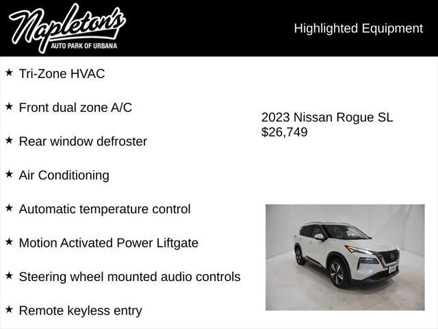 used 2023 Nissan Rogue car, priced at $26,749