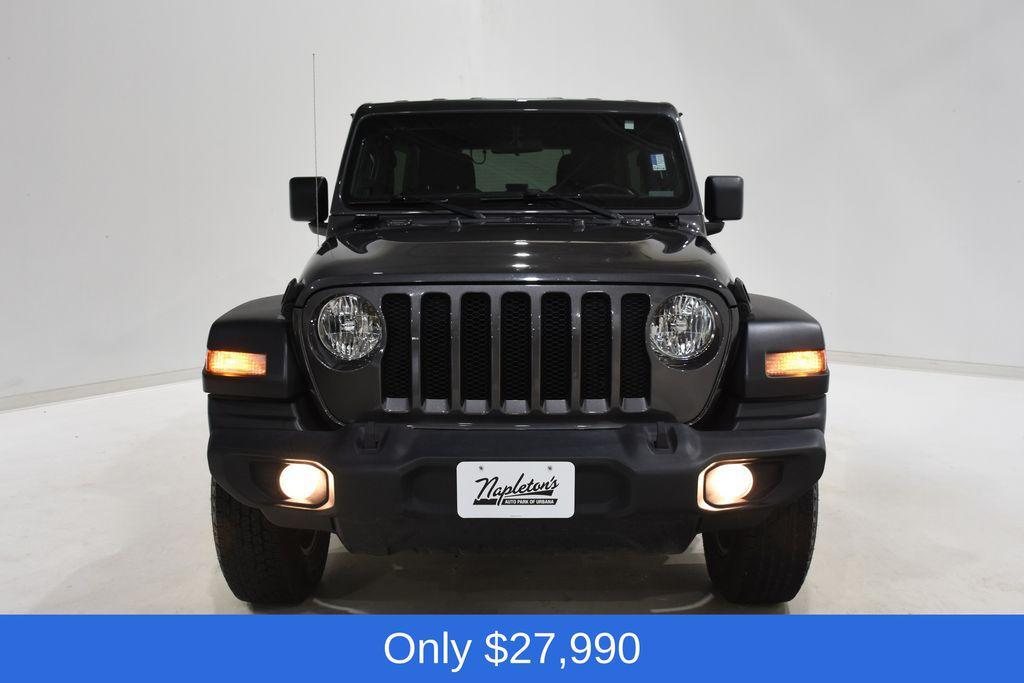 used 2022 Jeep Wrangler Unlimited car, priced at $27,990