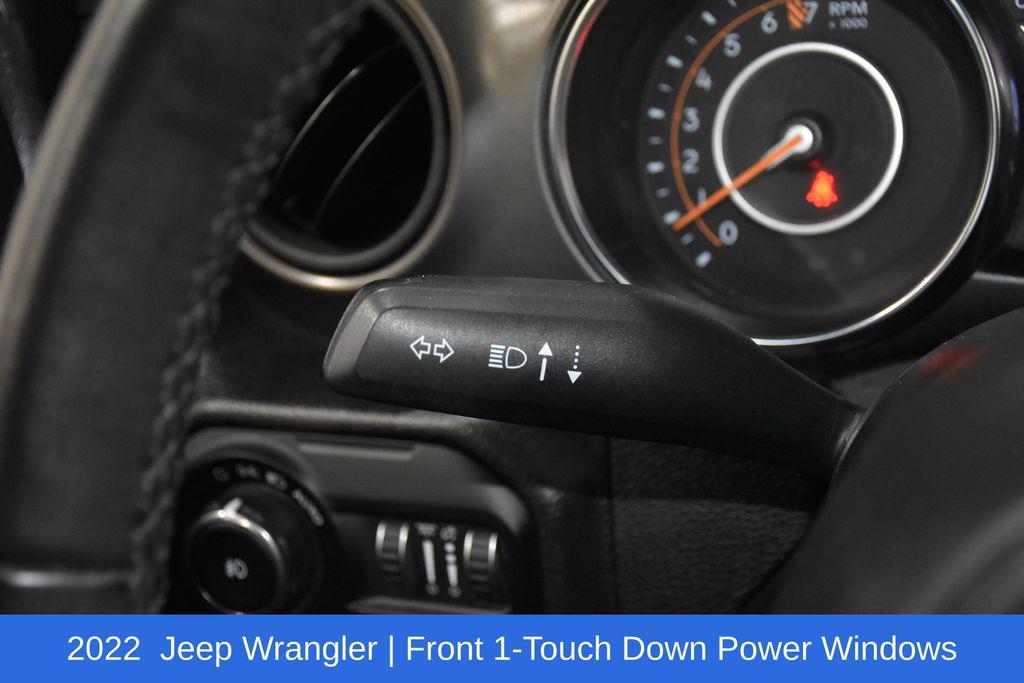 used 2022 Jeep Wrangler Unlimited car, priced at $27,990