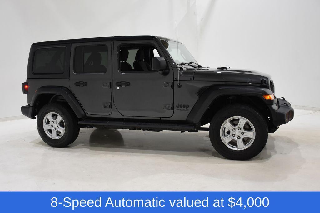 used 2022 Jeep Wrangler Unlimited car, priced at $27,990