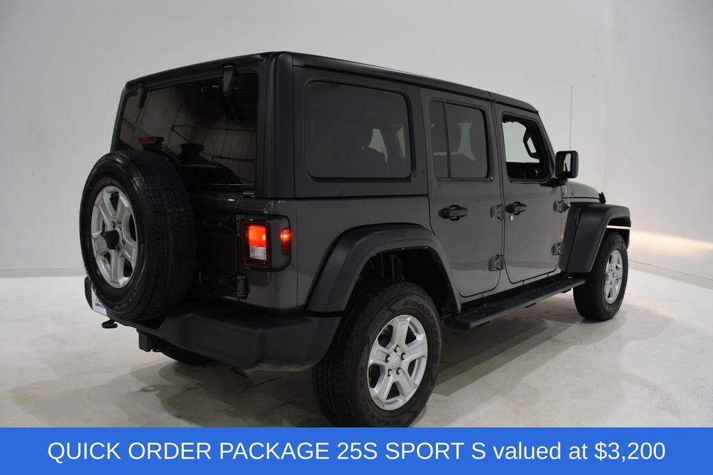 used 2022 Jeep Wrangler Unlimited car, priced at $27,990