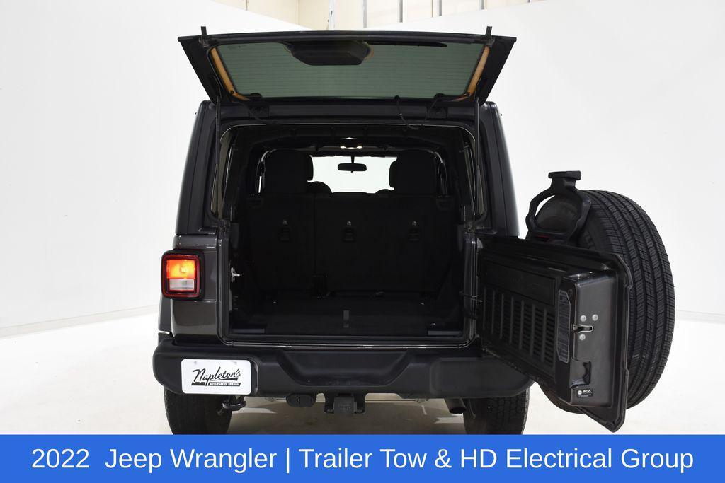 used 2022 Jeep Wrangler Unlimited car, priced at $27,990
