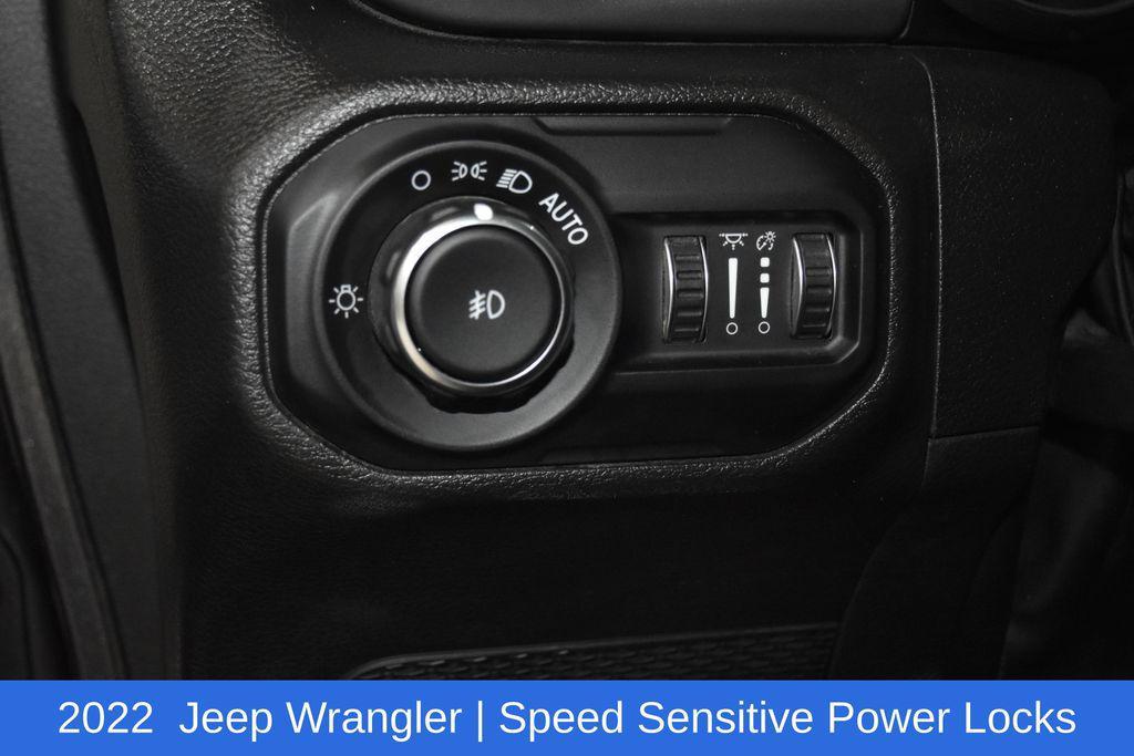used 2022 Jeep Wrangler Unlimited car, priced at $27,990