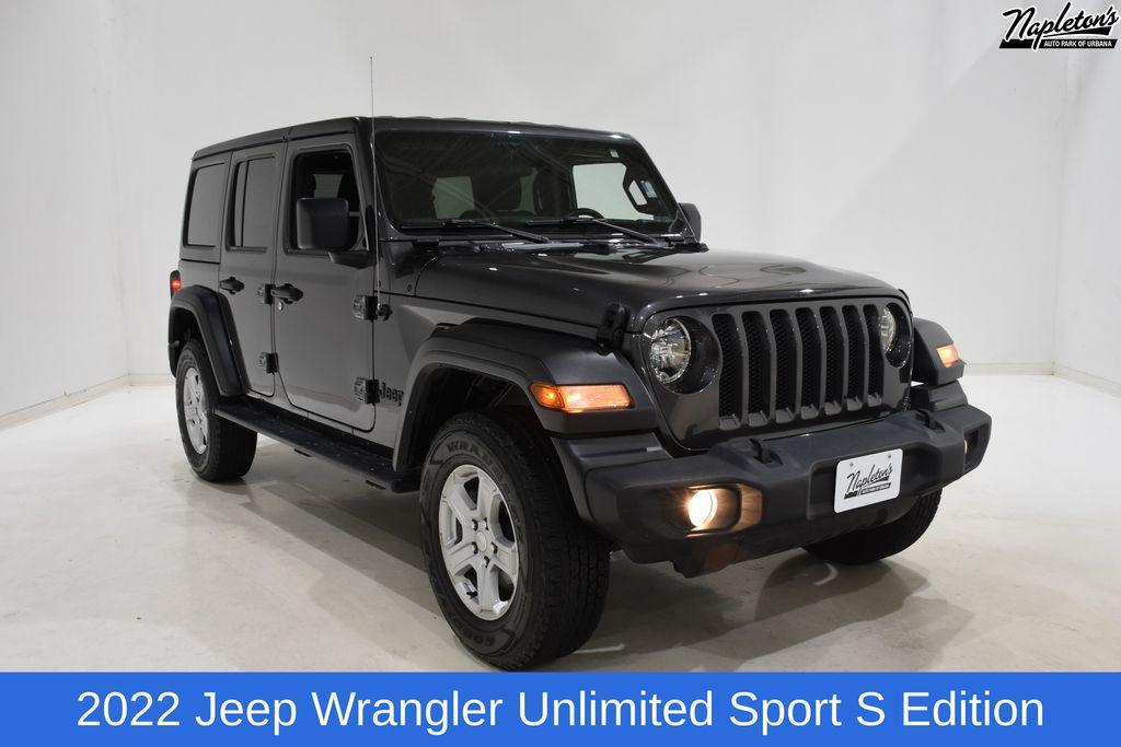 used 2022 Jeep Wrangler Unlimited car, priced at $27,990