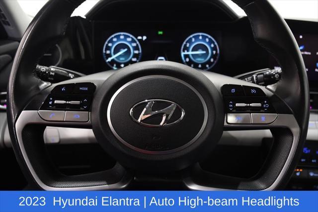 used 2023 Hyundai Elantra car, priced at $18,995